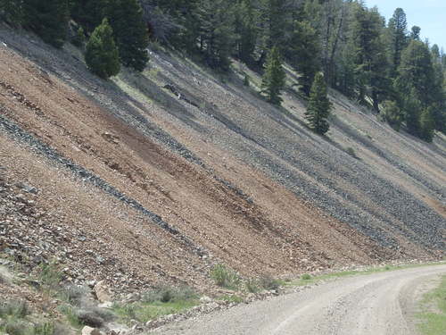 GDMBR: Vertical Strata Colour.